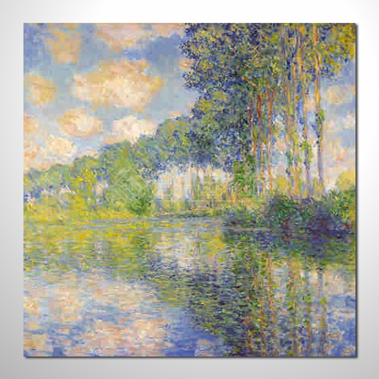 Monet01 臨摹莫內名畫 ...